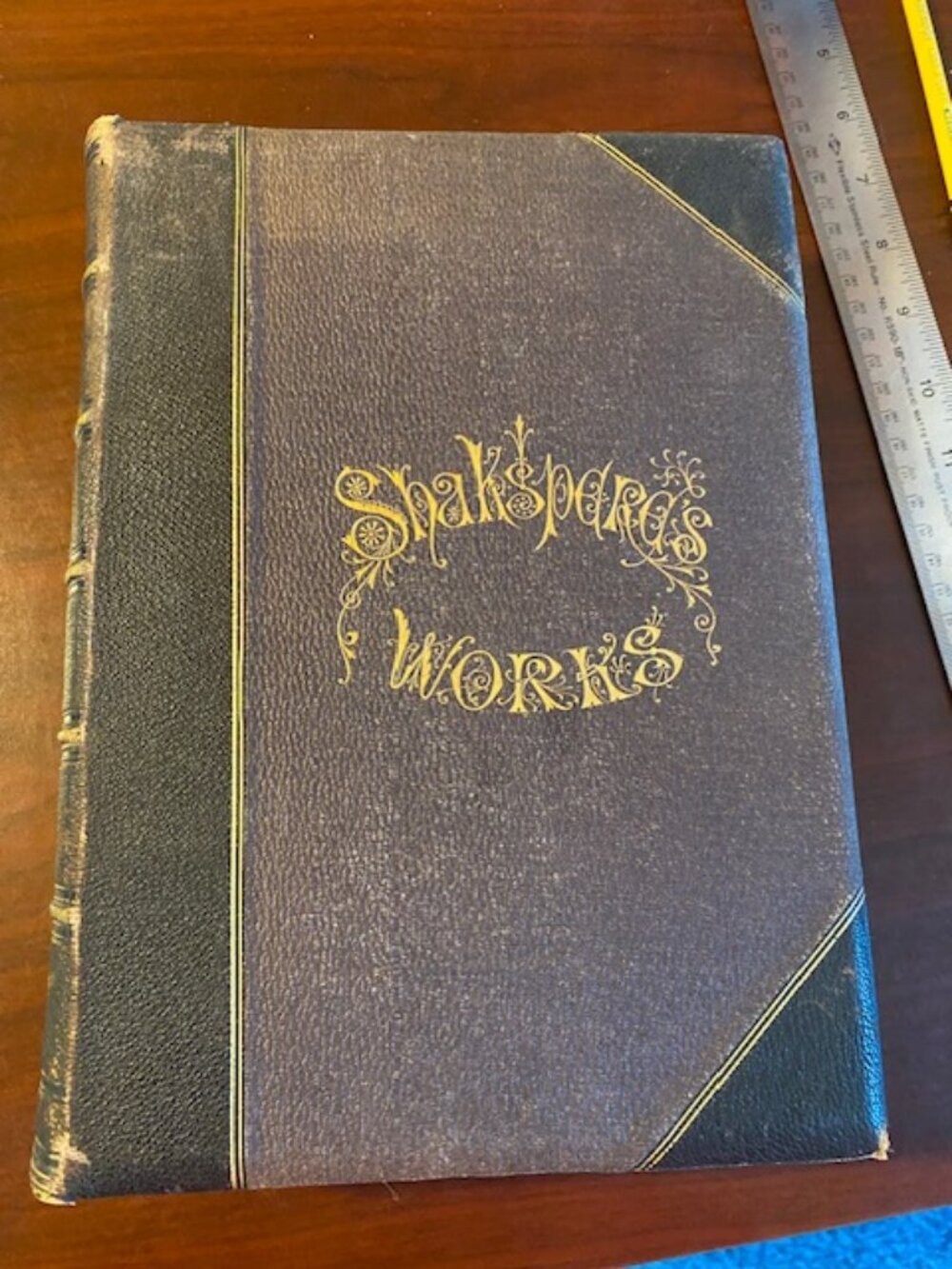 Vol III Cassell's Illustrated Shakespeare The Tragedie Leather bound 1880